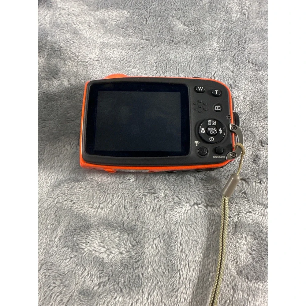 Fujifilm FinePix XP Waterproof Shockproof Digital Camera Orange 8GB Bundle Wi-Fi